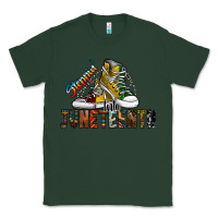 Sports Green steppin into juneteenth Classic Tee - SublimationCraftShop
