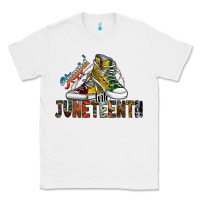 White steppin into juneteenth Classic Tee - SublimationCraftShop