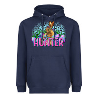 Navy Egg hunter Easter Day Heavyweight Hoodie - CowGirlArtShop