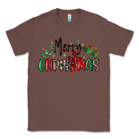 Chestnut faith cross merry christmas Classic Tee - MaliasSmallBusiness