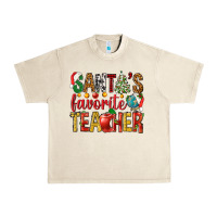 Sandshell santas favorite teacher Urban Heavy Tee - NancyCooperArtShop