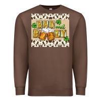 Chestnut Bad and boozy Premium Sweatshirt - CowGirlArtShop