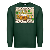 Sports Green Bad and boozy Premium Sweatshirt - CowGirlArtShop