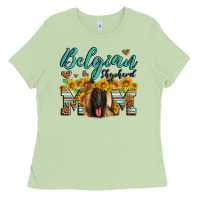 Matcha belgian shepherd mom Ladies Tee - Artiststas