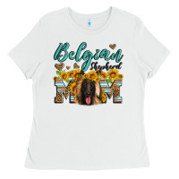 White belgian shepherd mom Ladies Tee - Artiststas