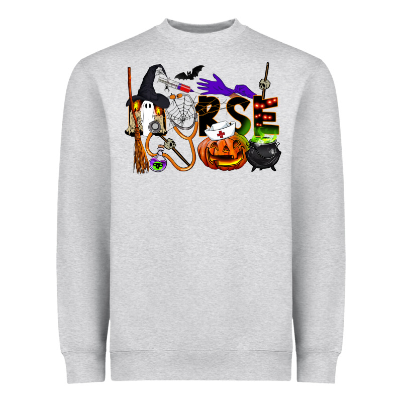 Halloween Nurse Heavyweight Sweatshirt by LillyAllenDesigns | Teevron