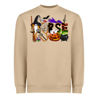 Mushroom Halloween Nurse Heavyweight Sweatshirt - LillyAllenDesigns