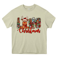 Mossy love christmas reindeer Heavy Core Tee - Jasminsmagicworld