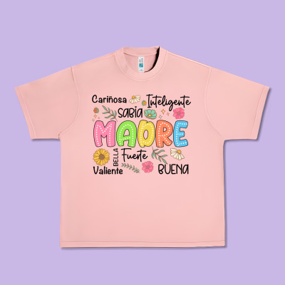 Madre Spanish Mothers Day Urban Heavy Tee Designed By Jahusdesignshop