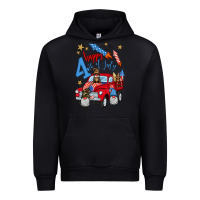 Black 4th of july truck  1 Urban Hoodie - BundleAndBundleShop