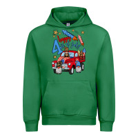 Emerald 4th of july truck  1 Urban Hoodie - BundleAndBundleShop
