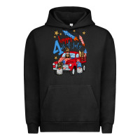 Pigment Black 4th of july truck  1 Urban Hoodie - BundleAndBundleShop