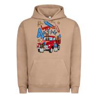 Pigment Burro 4th of july truck  1 Urban Hoodie - BundleAndBundleShop