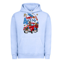 Pigment Grape Ice 4th of july truck  1 Urban Hoodie - BundleAndBundleShop