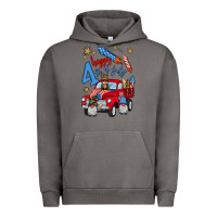 Pigment Tornado 4th of july truck  1 Urban Hoodie - BundleAndBundleShop