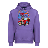 Tulip 4th of july truck  1 Urban Hoodie - BundleAndBundleShop