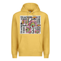 Antique Gold teacher tumbler Premium Hoodie - CowGirlArtShop