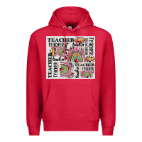 Cardinal teacher tumbler Premium Hoodie - CowGirlArtShop