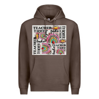Coffee teacher tumbler Premium Hoodie - CowGirlArtShop