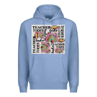 Colony Blue teacher tumbler Premium Hoodie - CowGirlArtShop