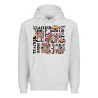 Dove Grey teacher tumbler Premium Hoodie - CowGirlArtShop