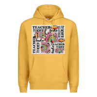 Mustard teacher tumbler Premium Hoodie - CowGirlArtShop
