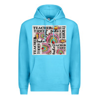 Ocean Blue teacher tumbler Premium Hoodie - CowGirlArtShop
