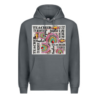 Rock teacher tumbler Premium Hoodie - CowGirlArtShop