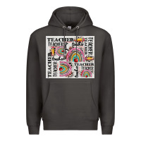 Smoke teacher tumbler Premium Hoodie - CowGirlArtShop