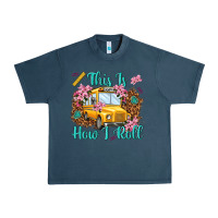 Midnight Navy this is how i roll Urban Heavy Tee - NancyCooperArtShop