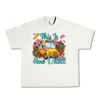 Pistachio this is how i roll Urban Heavy Tee - NancyCooperArtShop