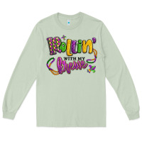 Matcha rollin' with my krewe mardi gras Long Sleeve Tee - LillyAllenDesigns