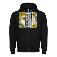 Black god says you are with sunflower Zipper Hoodie - TumblerDesignByShophia