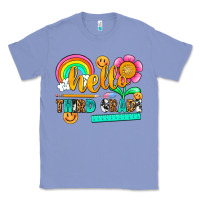 Colony Blue hello third grade Classic Tee - NancyCooperArtShop