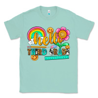 Seafoam hello third grade Classic Tee - NancyCooperArtShop