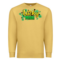 Antique Gold lucky mini st patricks Premium Sweatshirt - HowdyJamesFarm