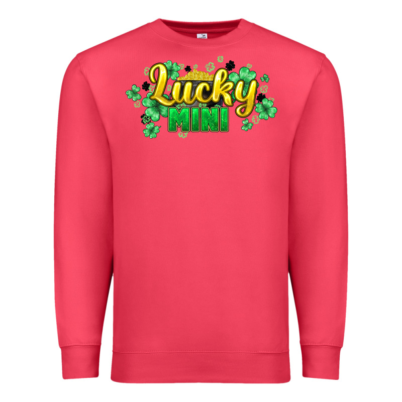 Lucky Mini St Patricks Premium Sweatshirt by HowdyJamesFarm | Teevron