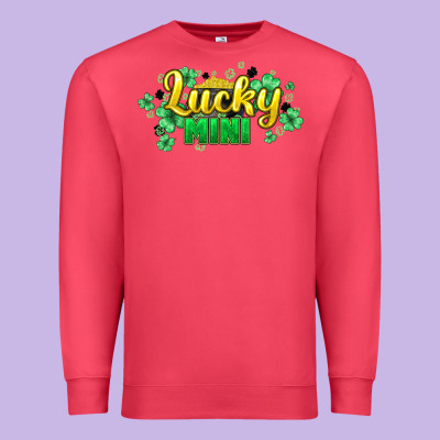 Lucky Mini St Patricks Premium Sweatshirt Designed By Howdyjamesfarm