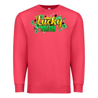 Cardinal lucky mini st patricks Premium Sweatshirt - HowdyJamesFarm