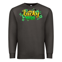 Smoke lucky mini st patricks Premium Sweatshirt - HowdyJamesFarm
