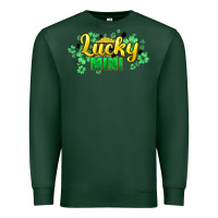 Sports Green lucky mini st patricks Premium Sweatshirt - HowdyJamesFarm