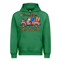 Emerald proud to be american truck Urban Hoodie - BundleAndBundleShop