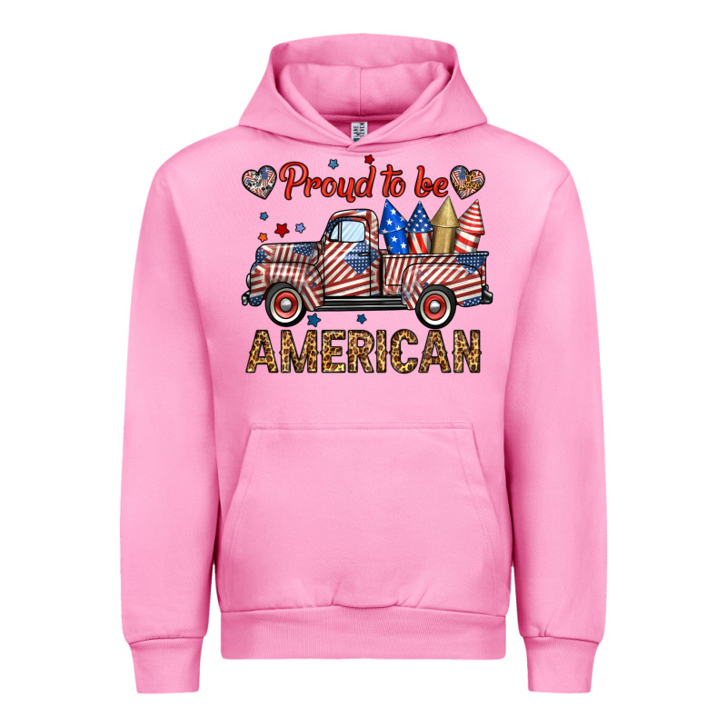 Proud To Be American Truck Urban Hoodie by BundleAndBundleShop | Teevron