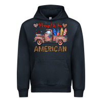Navy proud to be american truck Urban Hoodie - BundleAndBundleShop