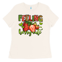 Bone feeling berry cute strawberry Ladies Tee - Jasminsmagicworld