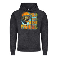 Vintage Black youre lucky im here i could have gone fishing Vintage Hoodie - NancyCooperArtShop