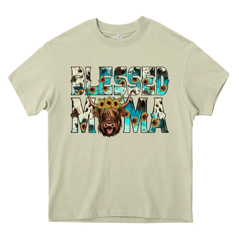 Blessed Mama Heavy Core Tee by JahusDesignShop | Teevron