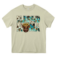 Mossy blessed mama Heavy Core Tee - JahusDesignShop