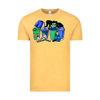 Vintage Mustard wrestling coffee cups Vintage Tee - NancyCooperArtShop