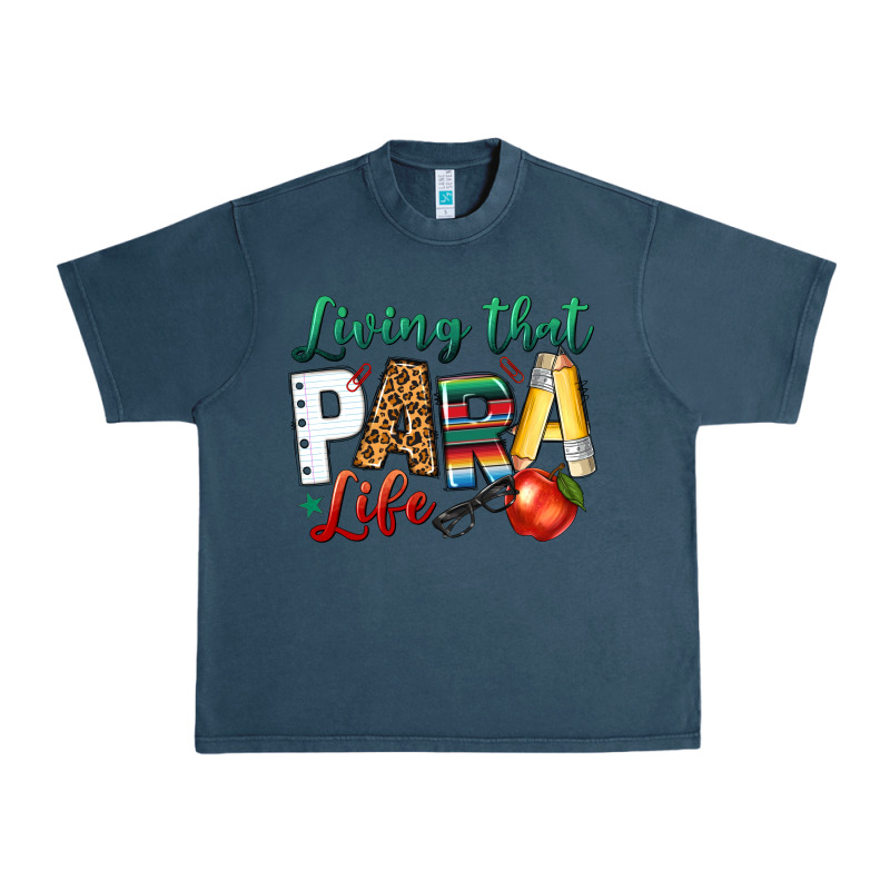 Living That Para Life Urban Heavy Tee by NancyCooperArtShop | Teevron